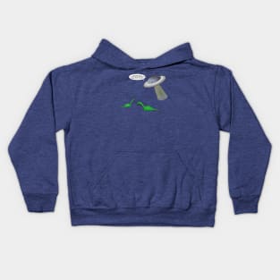 The end of the dinosaurs Kids Hoodie